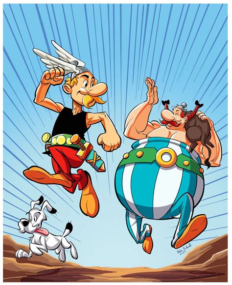 Asterix and Obelix by Francisco Fontenelle, Brazil