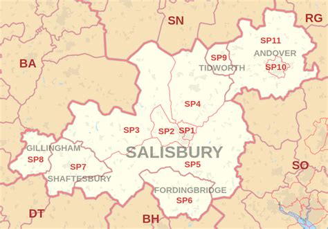 Salisbury postcode information - list of postal codes | PostcodeArea.co.uk