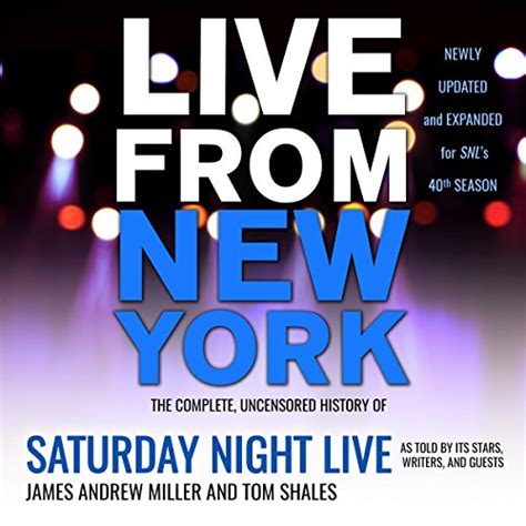 Amazon.com: Live from New York: The Complete, Uncensored History of ...