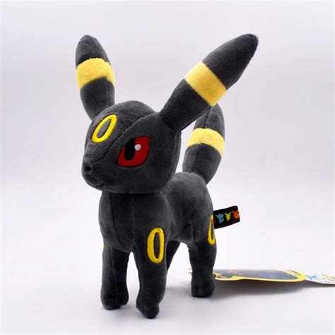 Pokemon Plush Standing Shiny Doll Toys Anime Cartoon Umbreon | Etsy