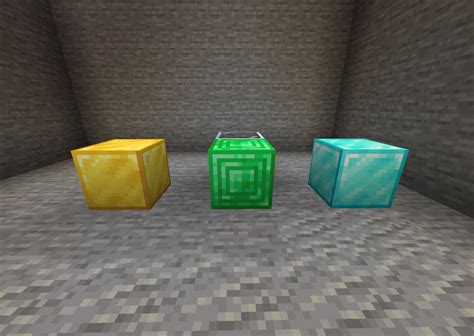 The emerald block texture has been updated and it doesn't look too bad ...