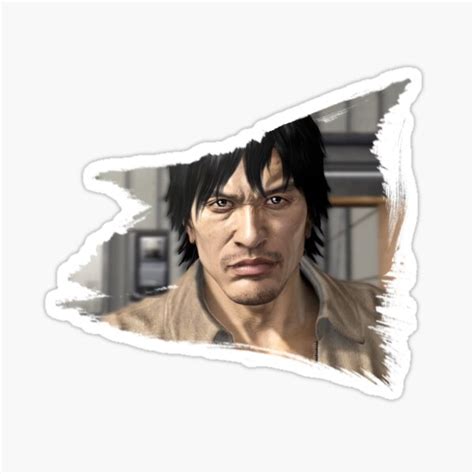 "Tatsuo Shinada - Yakuza 5" Sticker for Sale by VelvetZone | Redbubble