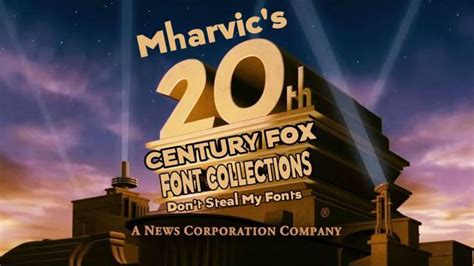 My 20th Century Fox Font Collections by MharvicTheDevanter on DeviantArt