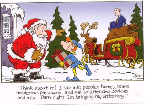 SANTA AND HIS LAWYER – A GREETING CARD. in 2021 | Christmas humor, Funny christmas pictures ...