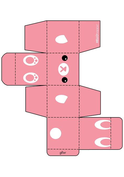 Box Template Printable | Activity Shelter | Modelo de caixa de papel, Printable box, Papel faça ...