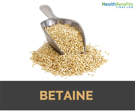 Betaine Facts and Health Benefits | Nutrition