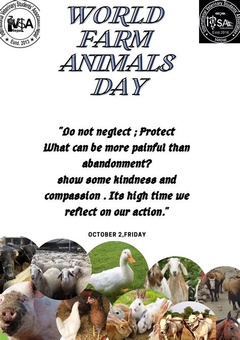 Celebrating World Farm Animals Day 2020 | IVSA Nepal