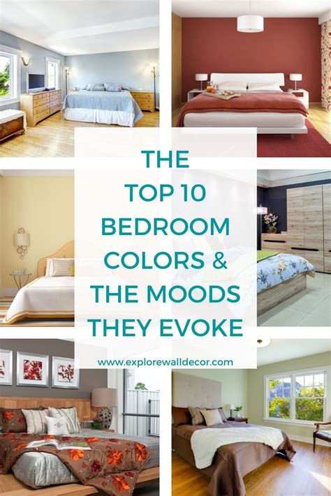 Top 10 Bedroom Colors (and the Moods They Evoke) - Explore Wall Decor