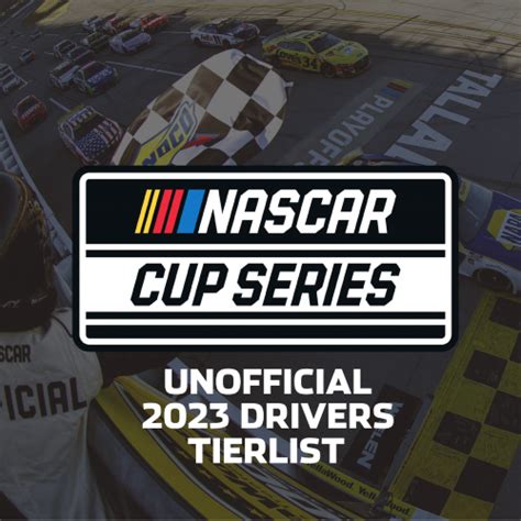 NASCAR Cup Series Drivers 2023 (UNOFFICIAL) Tier List (Community Rankings) - TierMaker