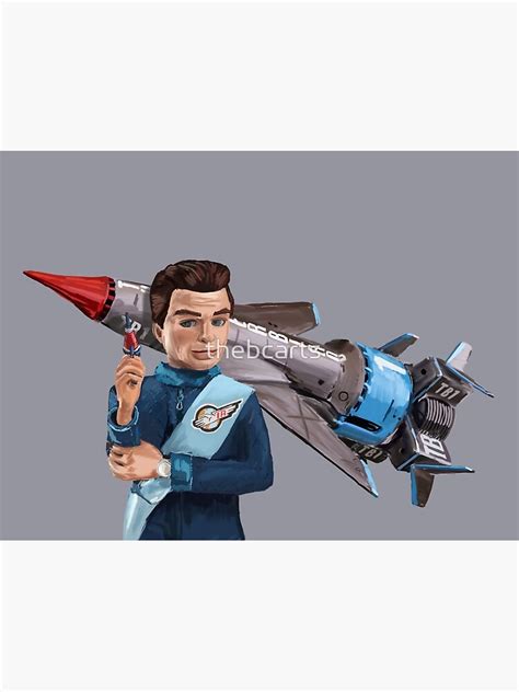 "Thunderbird 1 Pilot Scott Tracy" Poster for Sale by thebcarts | Redbubble