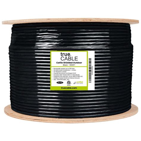 Cat5e Outdoor Ethernet Cable｜Shielded