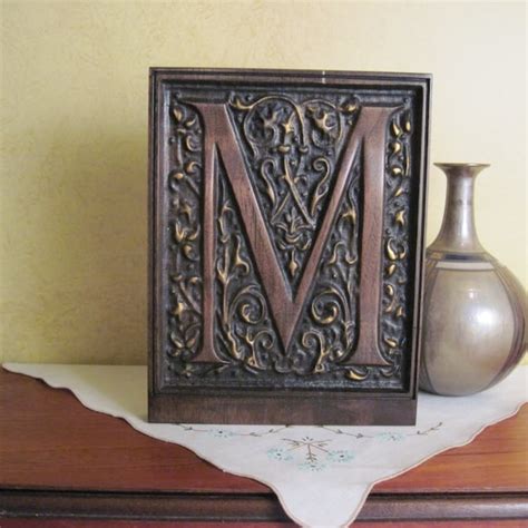 Wood Monogram - Etsy