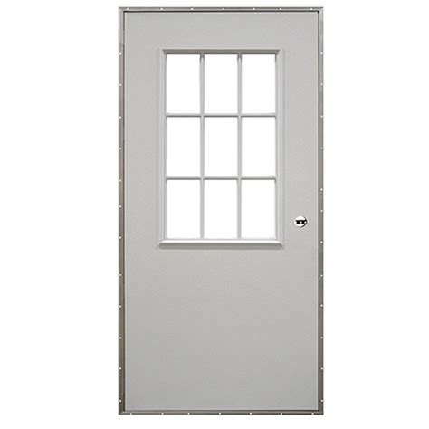 9 Lite/Cottage Out-Swing Door|Mobile Home Exterior Door