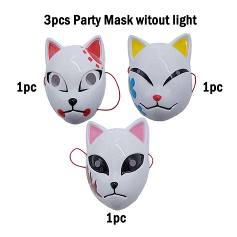 Anime Demon Slayer Latex Realistic Animal Full Face Mask, 50% OFF