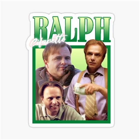 "Ralph Cifaretto Sopranos Homage " Sticker for Sale by Mathisjatamat ...