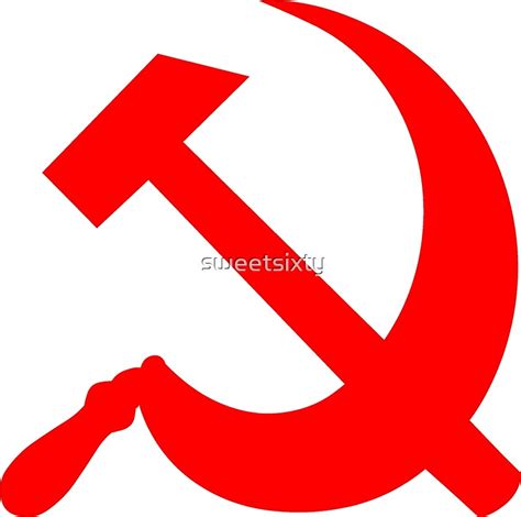 "Hammer and Sickle - Communist Symbol " Posters by sweetsixty | Redbubble