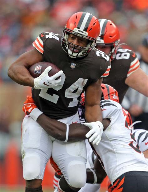 Browns' Nick Chubb on NFL rushing title: 'If it happens, it happens. I'm just going to keep ...