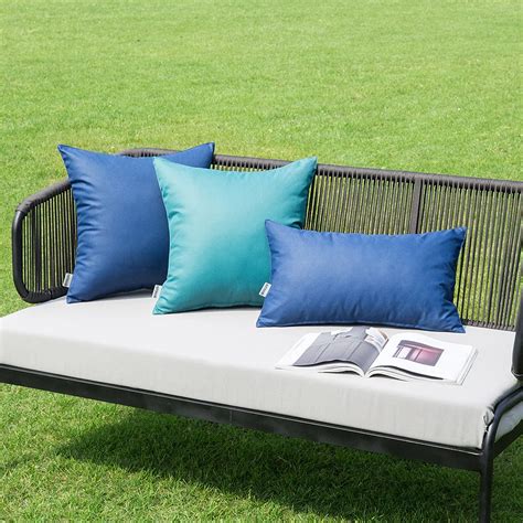 Amazon 45*45cm Waterproof Fabric Outdoor Cushion Cover Furniture Throw ...