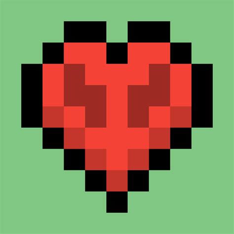 Pixilart - Minecraft hardcore heart by EmeraldAtlas