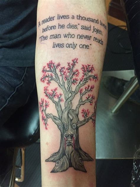 [NO SPOILERS] Just got my first tattoo! A weirwood tree done by Adam ...