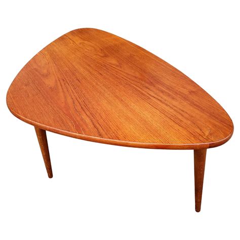 Cream Lacquered Kidney Shaped Coffee Table at 1stDibs
