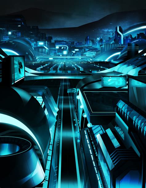 More Tron Uprising concept art | DJ Food