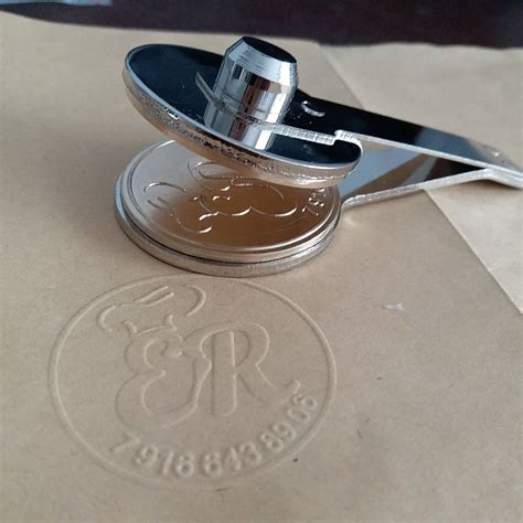 DIY Customize Embosser Seal without Holder,Personalized Embossing Seal for Letter head Wedding ...