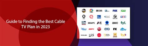 Guide to Finding the Best Cable TV Plan in 2023 - GyanVaan