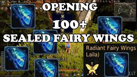 BDO - Opening 100+ Sealed Fairy Wings for Tier 4 Fairy - YouTube