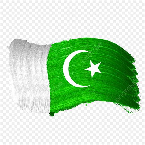 Pakistan Flag Transparent PNG Picture, Pakistan Flag Transparent With Paint Brush, Pakistan Flag ...