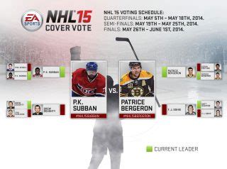 NHL 15 - Cover Vote