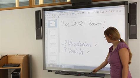 Erste Schritte am SMART Board - YouTube