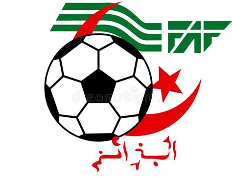 Logo of the Algerian Football Team - Algeria Editorial Stock Image ...