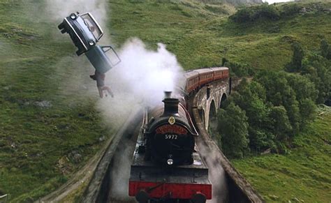 Shot on location - Films and TV-series: Glenfinnan Viaduct, Scotland