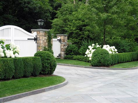 Herringbone, Driveway, Driveway Gate, Driveway Pier Landscape Design, Residential Design ...