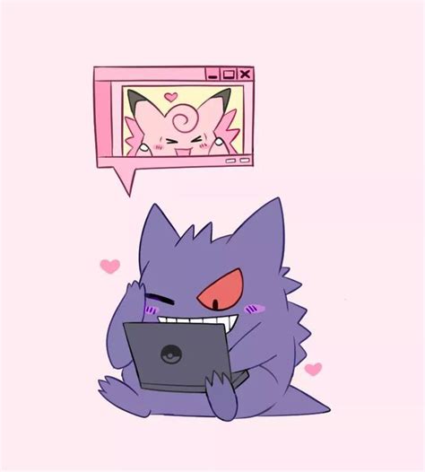 Cute Gengar Pokemon Wallpaper