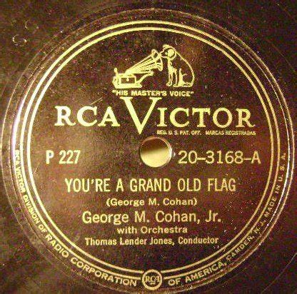 George M Cohan Jr. - George M Cohan Jr You're a Grand Old Flag/ Mary's a Grand Old Name ...