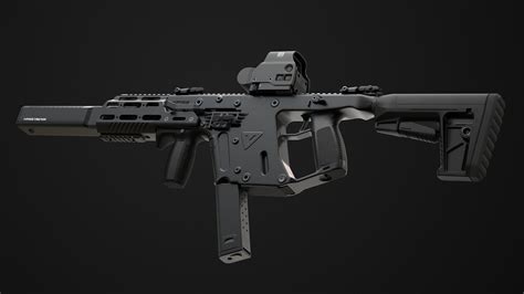 ArtStation - Kriss Vector Gen 2 Sub-D | Resources