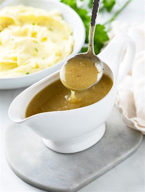 Chicken Gravy Recipe - No Drippings Needed! - The Cozy Cook