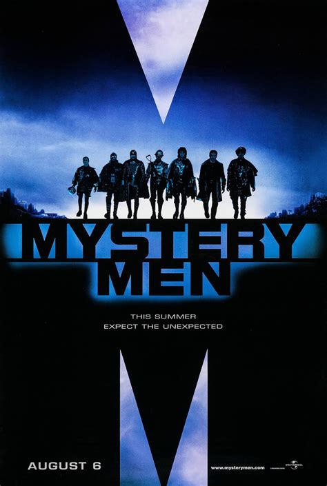 MYSTERY MEN MOVIE POSTER 2 Sided ORIGINAL Advance ROLLED 27x40 BEN STILLER | eBay