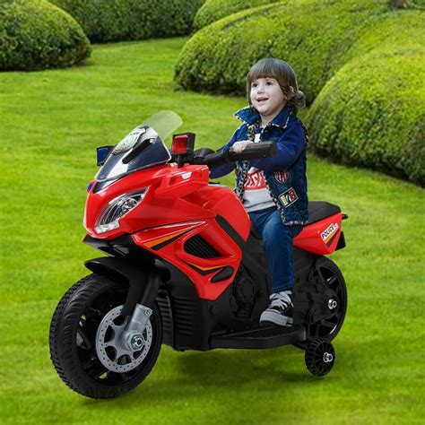 Lowestbest 6V Kids Electric Motorcycle, Kids Ride on Motorcycle ...