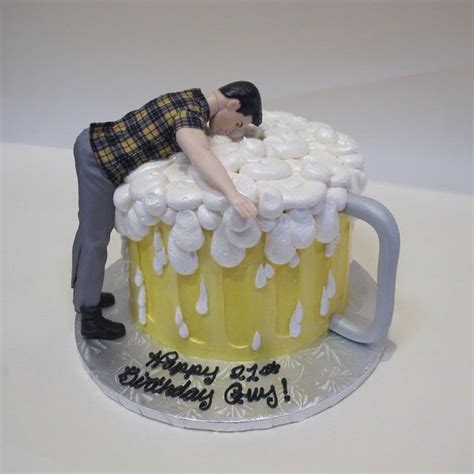 Designer Beer Cake | Cake Delivery In Delhi NCR | Yummy Cake