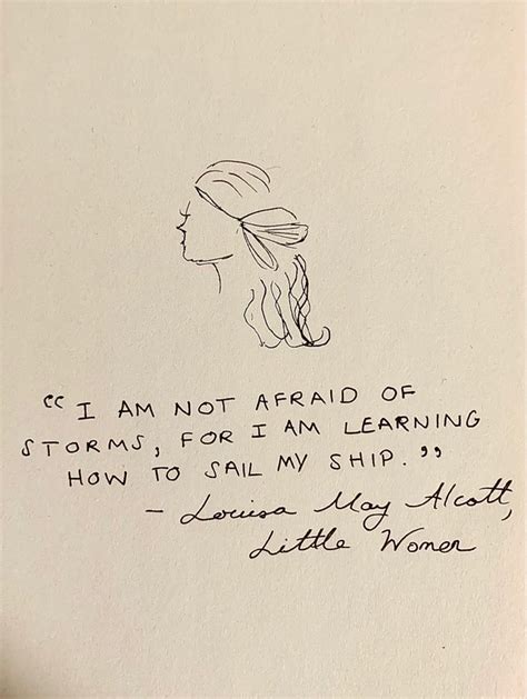 Amy March Quote Little Women, Artist: Amy Wraith | March quotes, Little ...