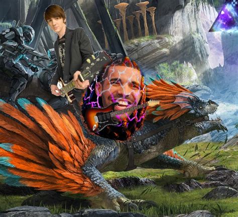 Rock Drake steals Rock Drake egg on Rock Drake : ARK