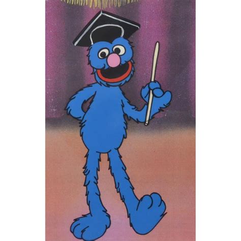 Grover Sesame Street Original Production Cel Animation