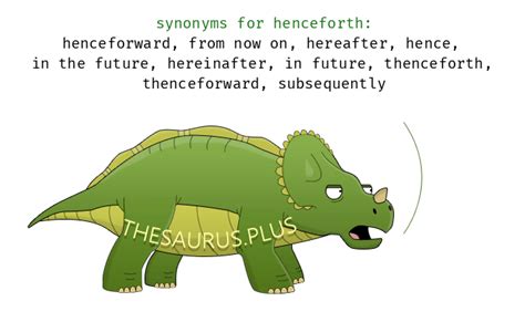 Henceforth Synonyms and Henceforth Antonyms. Similar and opposite words for Henceforth in ...