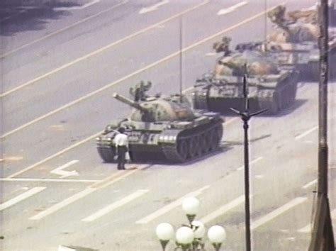 Tiananmen Square Tank Man Ground Level