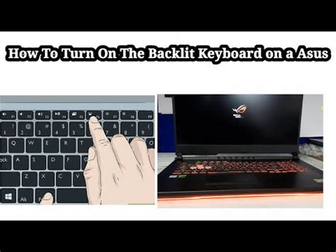 How to enable Keyboard Backlit Asus All Model - YouTube