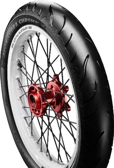 Avon AV91 Cobra Chrome 120/70-21 68V Front Motorcycle - American Moto Tire