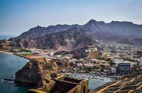 Aerial View of Aden City | Yemen, Aden, Aerial view